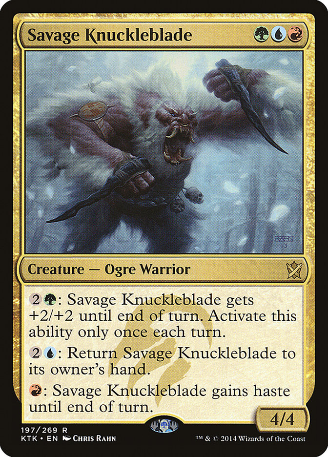 Savage Knuckleblade [Khans of Tarkir] - Devastation Store | Devastation Store