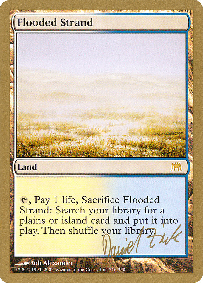 Flooded Strand (Daniel Zink) [World Championship Decks 2003] | Devastation Store