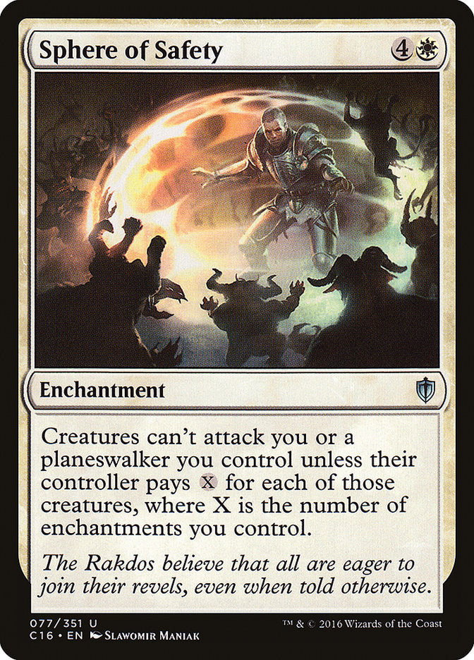 Sphere of Safety [Commander 2016] | Devastation Store