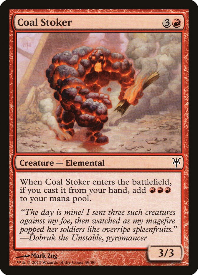 Coal Stoker [Duel Decks: Sorin vs. Tibalt] | Devastation Store