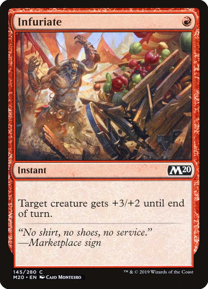 Infuriate [Core Set 2020] | Devastation Store