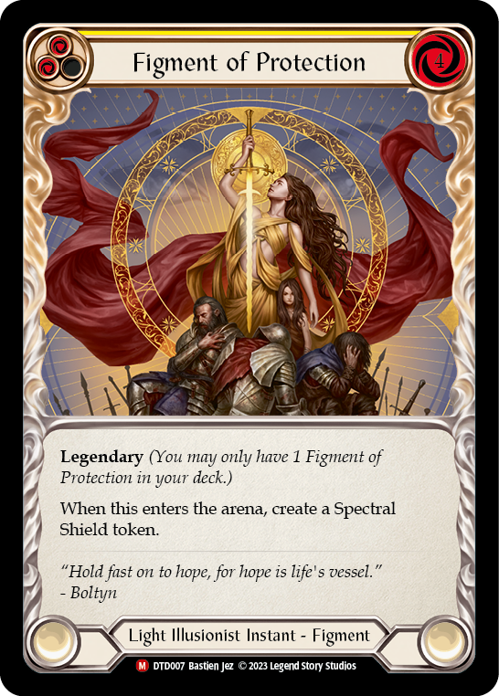 Figment of Protection // Aegis, Archangel of Protection [DTD007] (Dusk Till Dawn) | Devastation Store