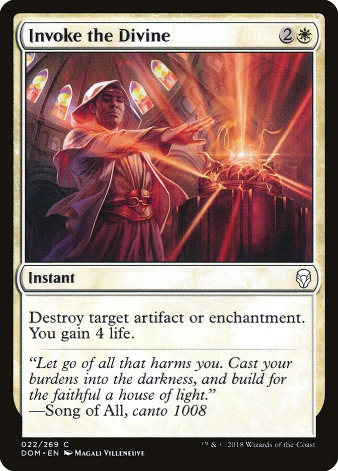 Invoke the Divine [Dominaria] - Devastation Store | Devastation Store