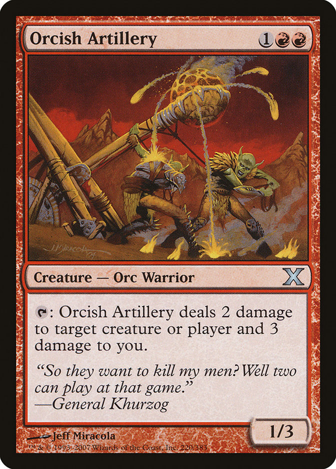 Orcish Artillery [Tenth Edition] - Devastation Store | Devastation Store