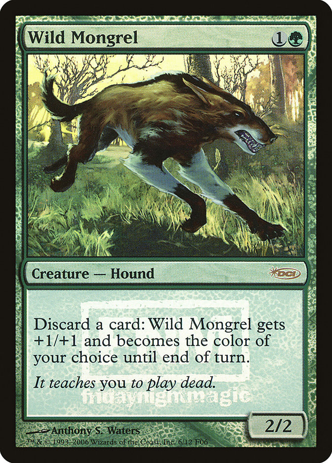 Wild Mongrel [Friday Night Magic 2006] - Devastation Store | Devastation Store