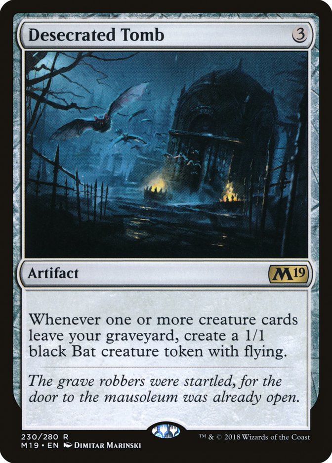 Desecrated Tomb [Core Set 2019] - Devastation Store | Devastation Store