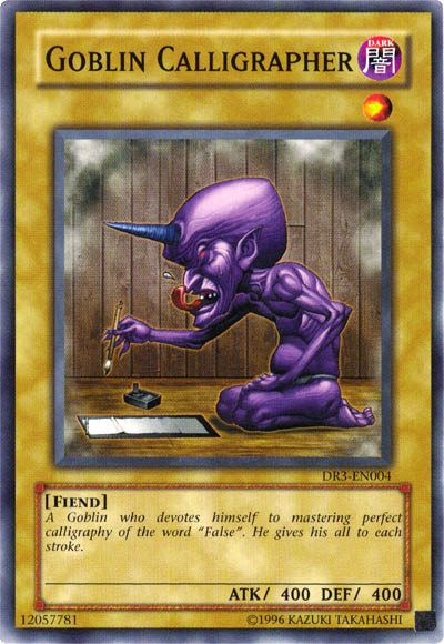 Goblin Calligrapher [DR3-EN004] Common | Devastation Store