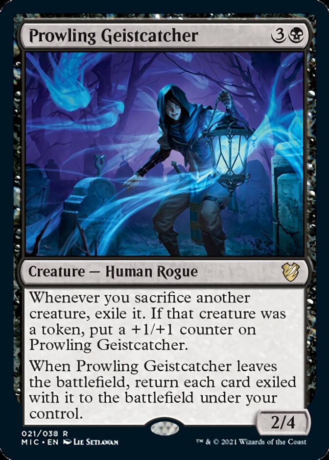 Prowling Geistcatcher [Innistrad: Midnight Hunt Commander] | Devastation Store