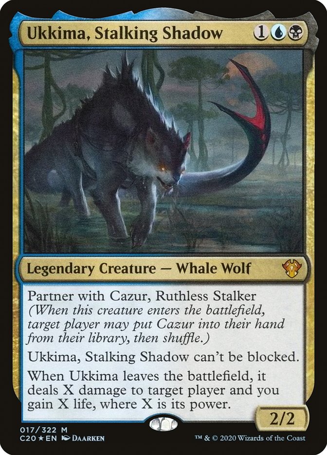Ukkima, Stalking Shadow [Commander 2020] | Devastation Store