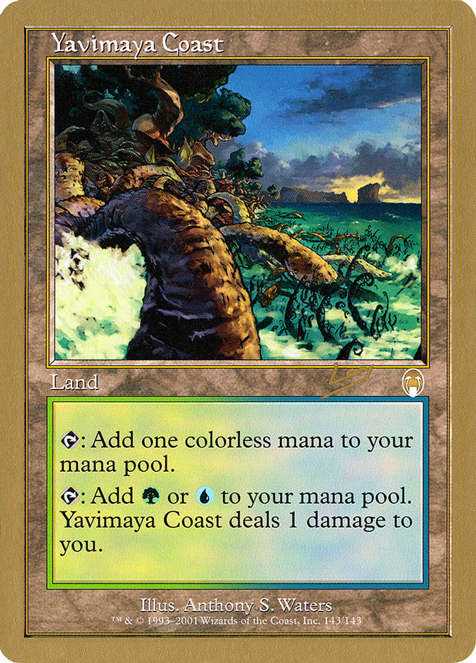 Yavimaya Coast (Raphael Levy) [World Championship Decks 2002] | Devastation Store