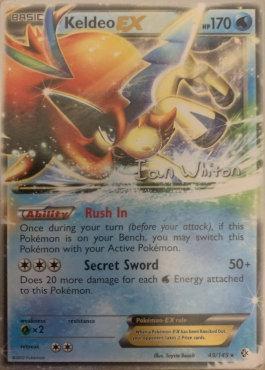 Keldeo EX (49/149) (American Gothic - Ian Whiton) [World Championships 2013] | Devastation Store