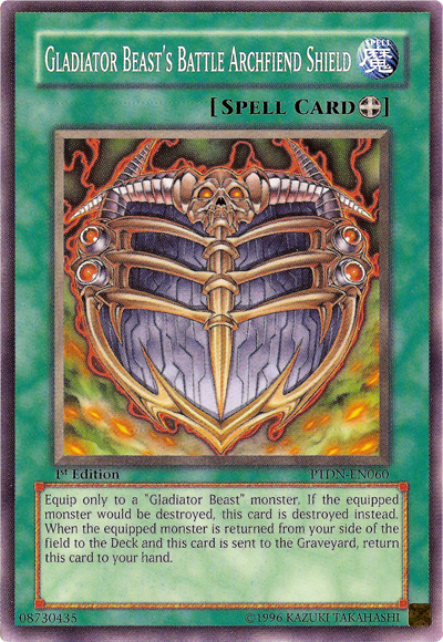 Gladiator Beast's Battle Archfiend Shield [PTDN-EN060] Common | Devastation Store
