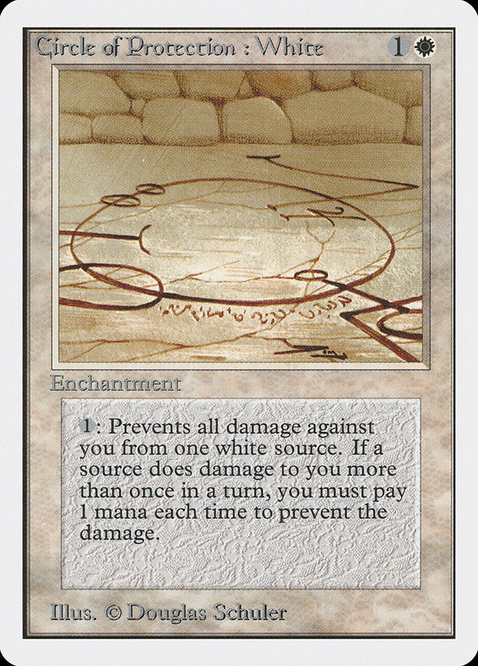 Circle of Protection: White [Unlimited Edition] | Devastation Store