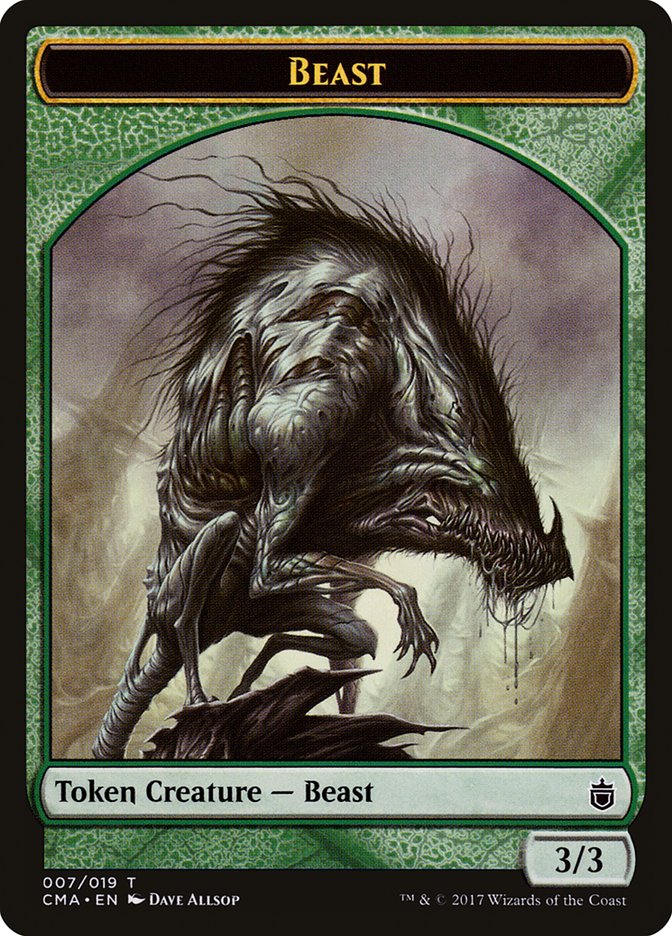 Beast (007/019) [Commander Anthology Tokens] - Devastation Store | Devastation Store