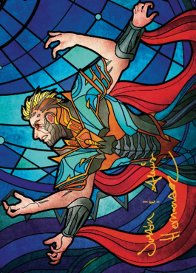 Ertai Resurrected Art Card 2 (Gold-Stamped Signature) [Dominaria United Art Series] | Devastation Store