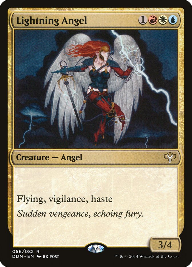 Lightning Angel [Duel Decks: Speed vs. Cunning] - Devastation Store | Devastation Store