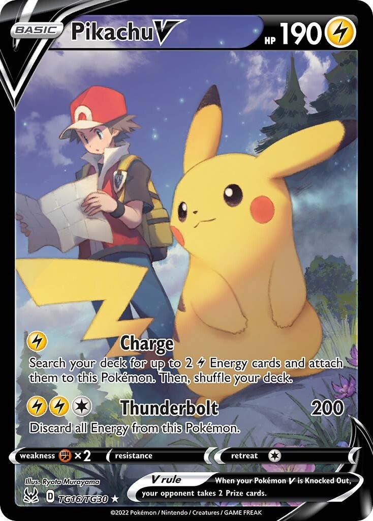 Pikachu V (TG16/TG30) [Sword & Shield: Lost Origin] | Devastation Store