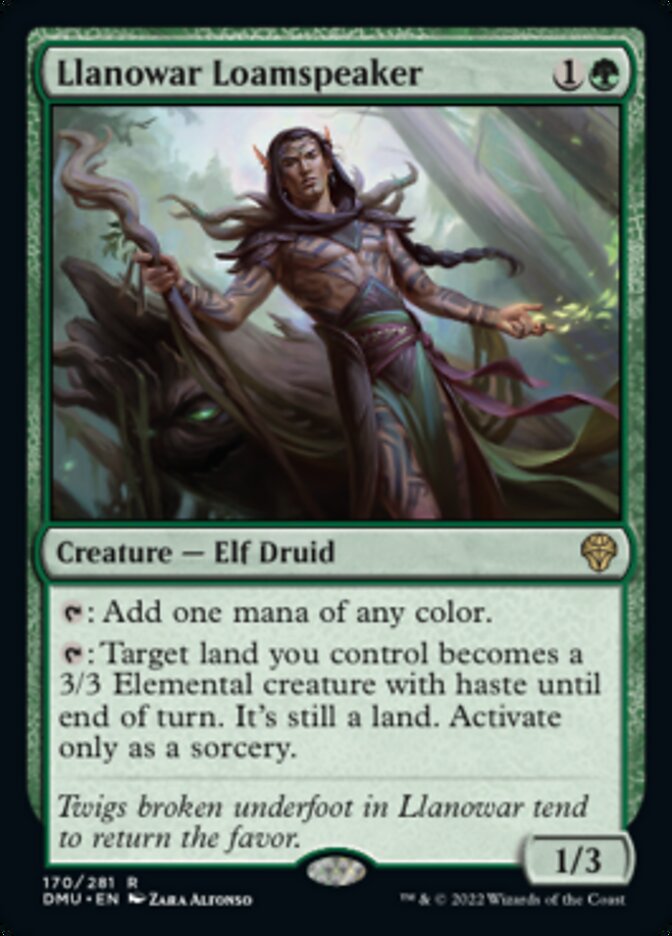 Llanowar Loamspeaker [Dominaria United] | Devastation Store
