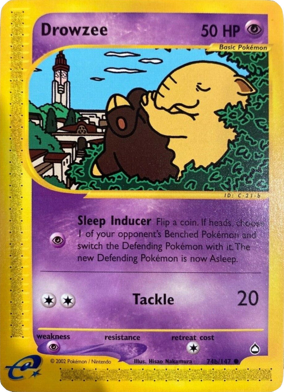 Drowzee (74b/147) [Aquapolis] | Devastation Store