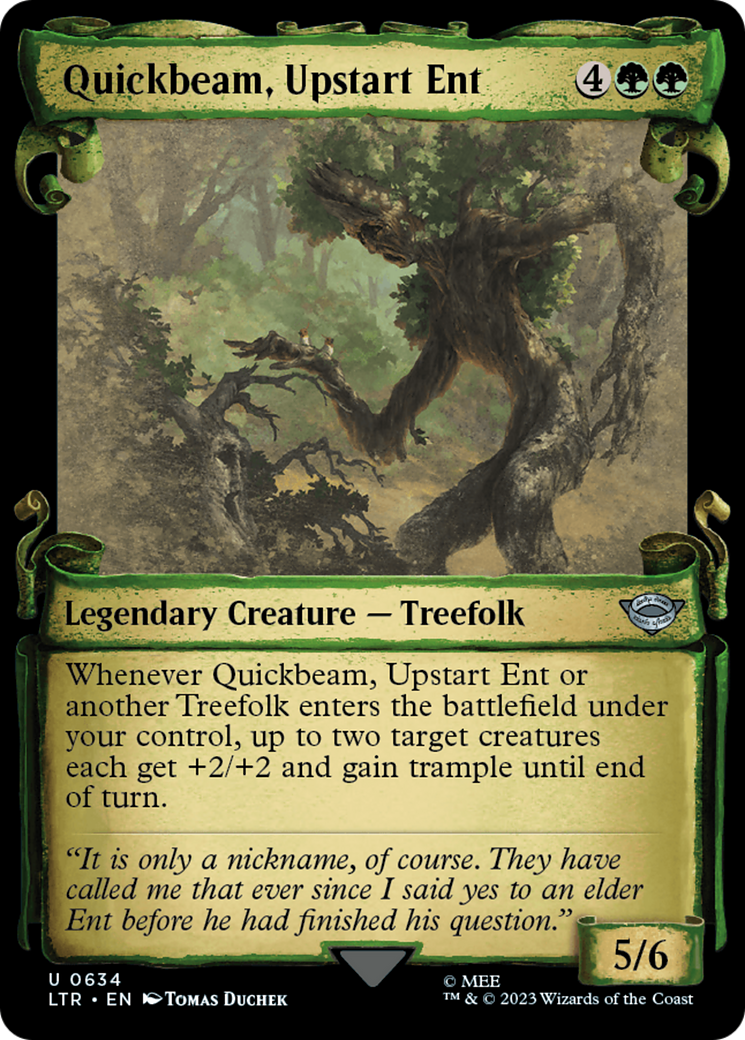 Quickbeam, Upstart Ent [The Lord of the Rings: Tales of Middle-Earth Showcase Scrolls] | Devastation Store