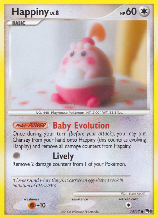 Happiny (14/17) [POP Series 8] | Devastation Store