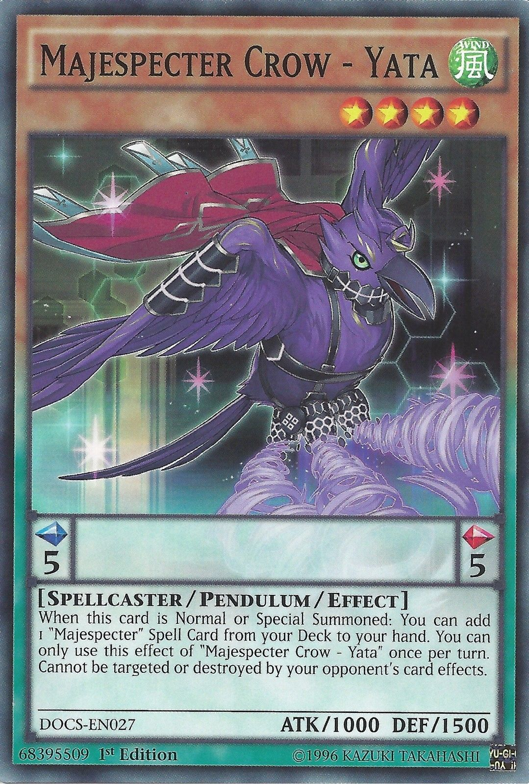 Majespecter Crow - Yata [DOCS-EN027] Common | Devastation Store