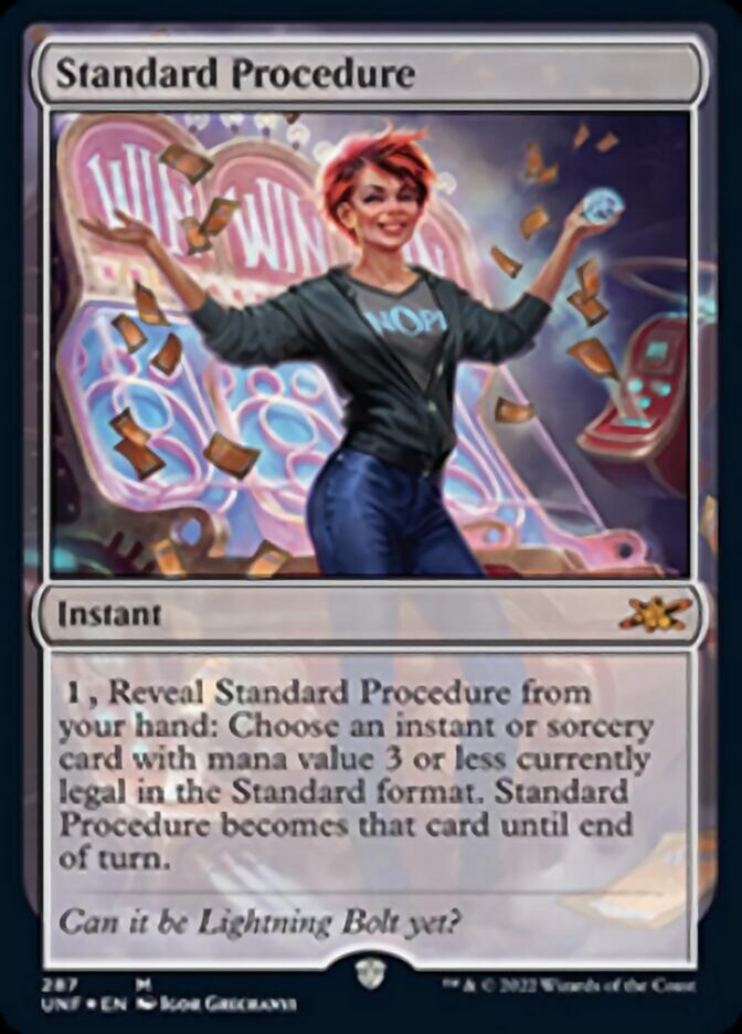 Standard Procedure (Galaxy Foil) [Unfinity] | Devastation Store