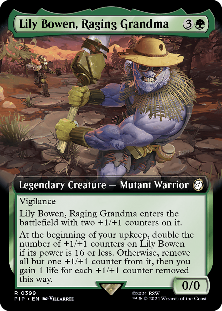 Lily Bowen, Raging Grandma (Extended Art) [Fallout] | Devastation Store