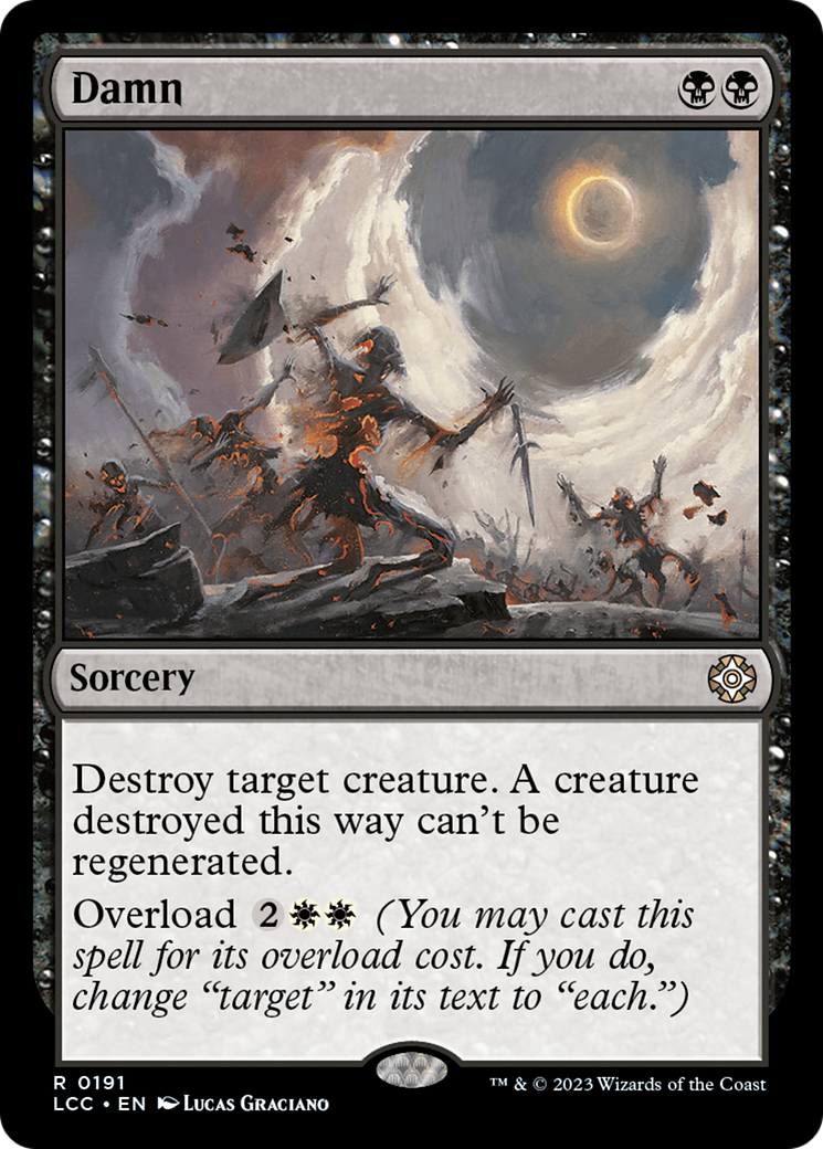 Damn [The Lost Caverns of Ixalan Commander] | Devastation Store