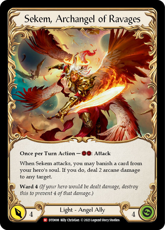 Figment of Ravages // Sekem, Archangel of Ravages [DTD008] (Dusk Till Dawn) | Devastation Store