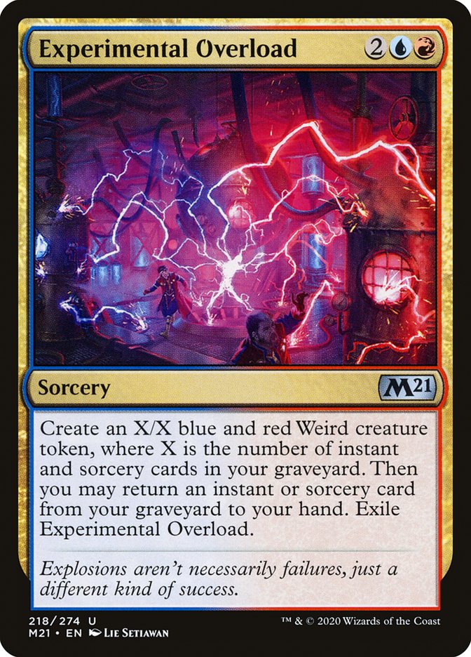 Experimental Overload [Core Set 2021] | Devastation Store