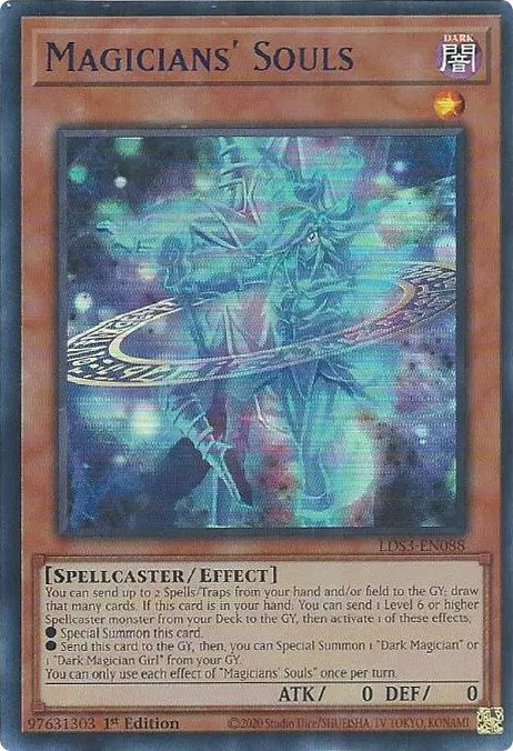 Magicians' Souls (Blue) [LDS3-EN088] Ultra Rare | Devastation Store