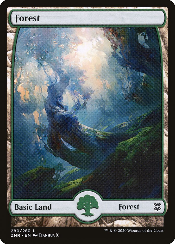 Forest (280) [Zendikar Rising] | Devastation Store