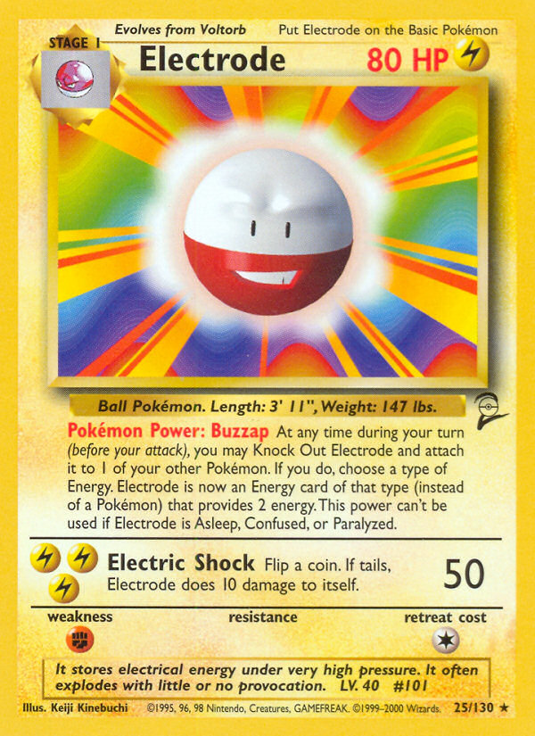 Electrode (25/130) [Base Set 2] | Devastation Store