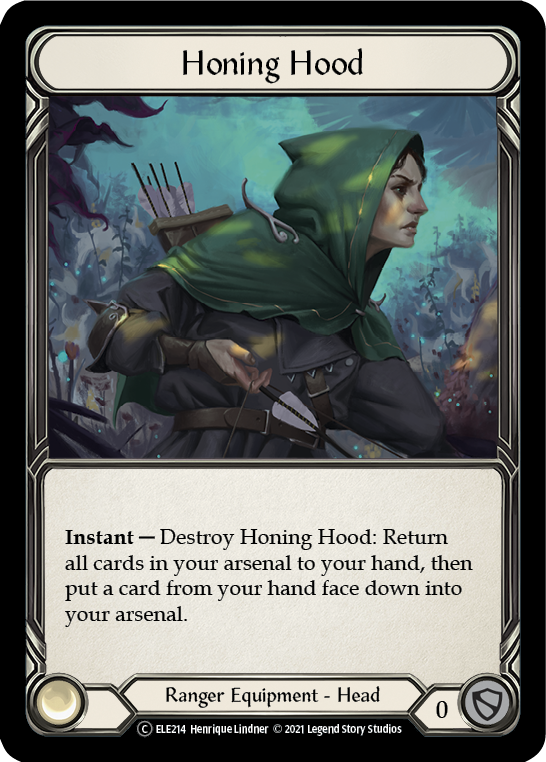 Honing Hood [U-ELE214] Unlimited Normal | Devastation Store