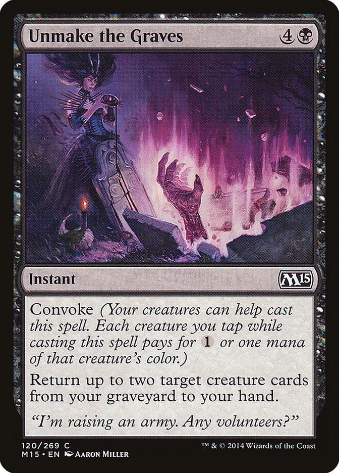 Unmake the Graves [Magic 2015] | Devastation Store