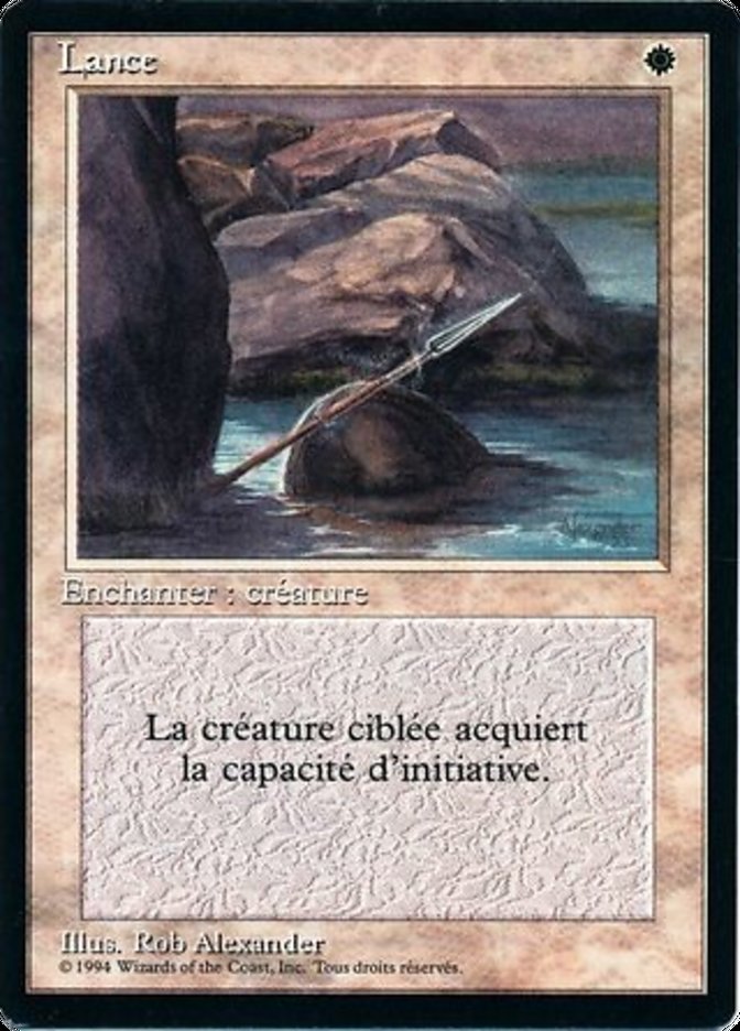 Lance [Foreign Black Border] | Devastation Store