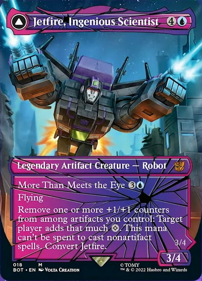 Jetfire, Ingenious Scientist // Jetfire, Air Guardian (Shattered Glass) [Transformers] | Devastation Store