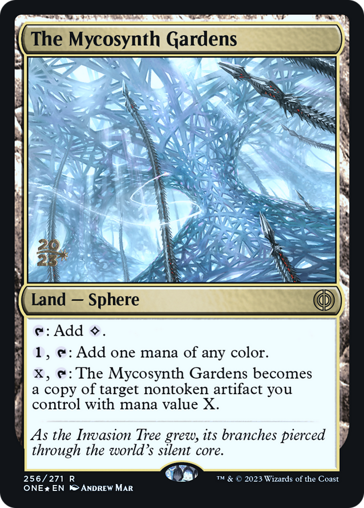 The Mycosynth Gardens [Phyrexia: All Will Be One Prerelease Promos] | Devastation Store