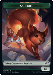 Squirrel // Treasure (013) Double-sided Token [Unfinity Tokens] | Devastation Store