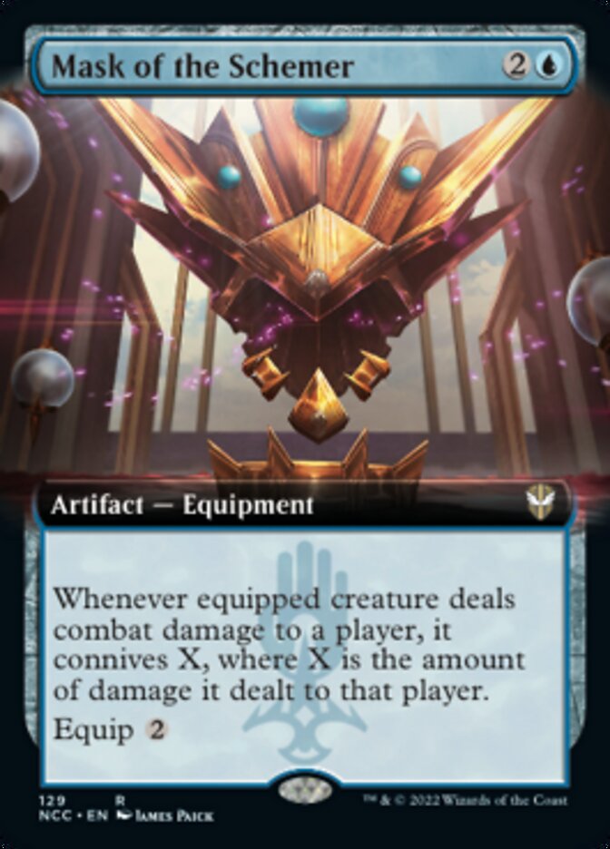 Mask of the Schemer (Extended Art) [Streets of New Capenna Commander] | Devastation Store