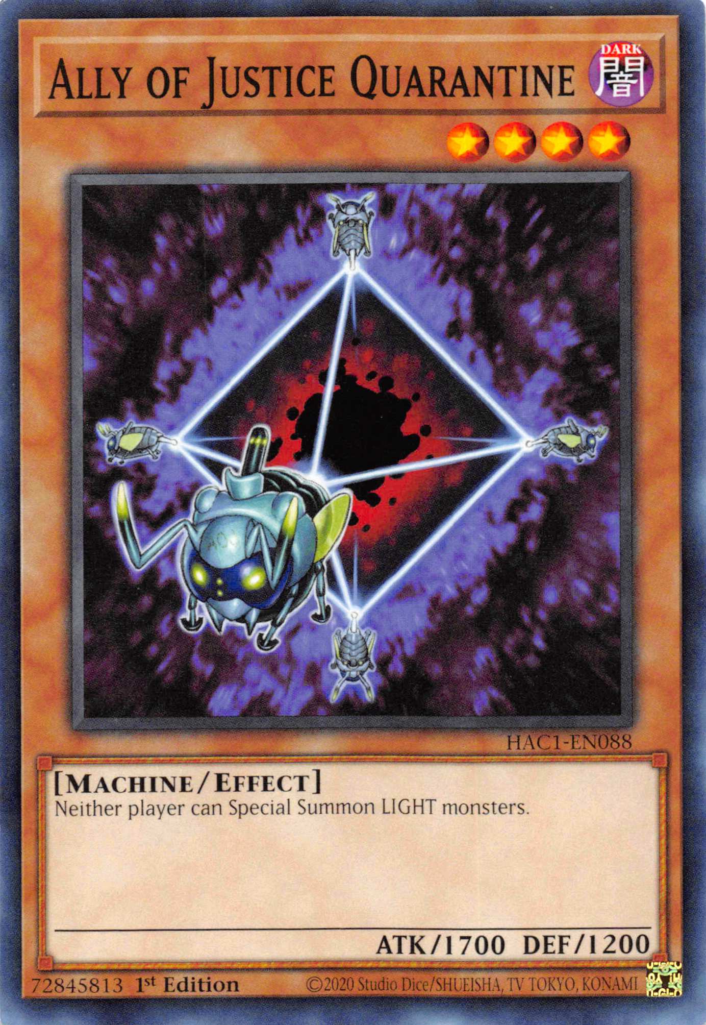 Ally of Justice Quarantine [HAC1-EN088] Common | Devastation Store