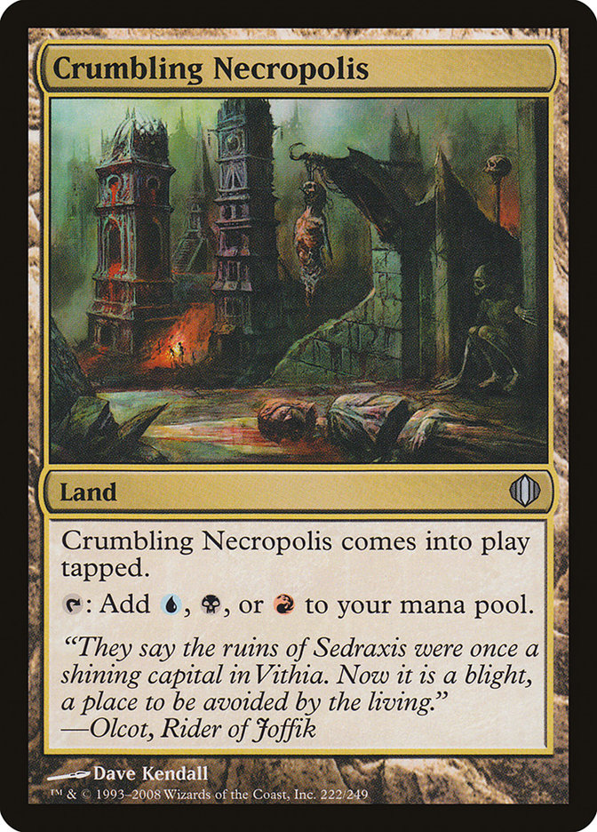 Crumbling Necropolis [Shards of Alara] | Devastation Store