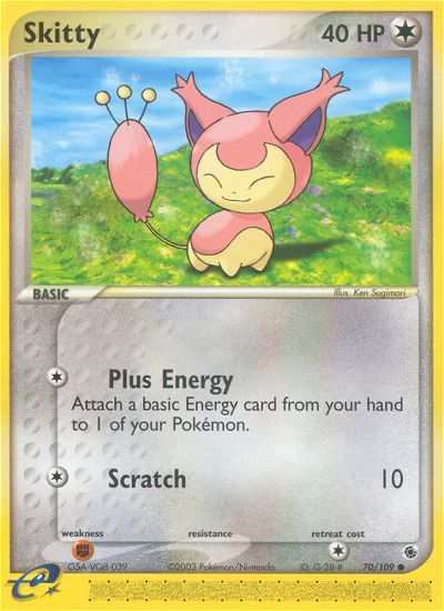 Skitty (70/109) [EX: Ruby & Sapphire] | Devastation Store