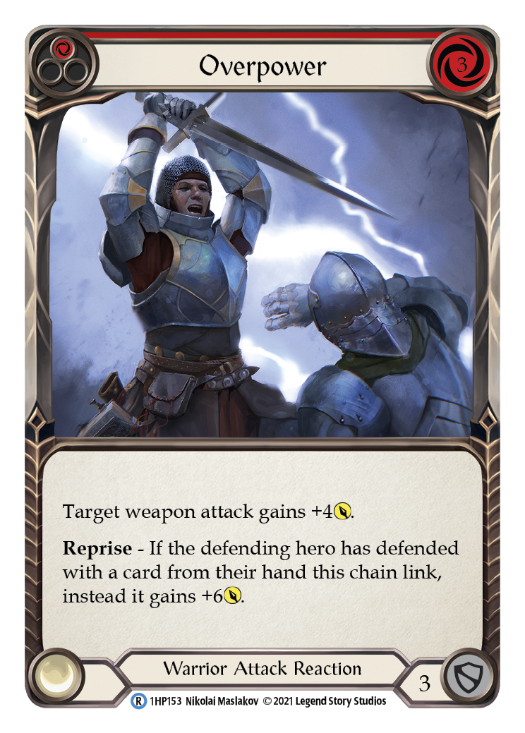 Overpower (Red) [1HP153] | Devastation Store