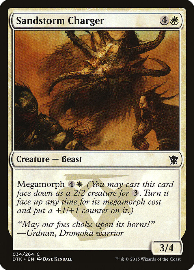 Sandstorm Charger [Dragons of Tarkir] | Devastation Store