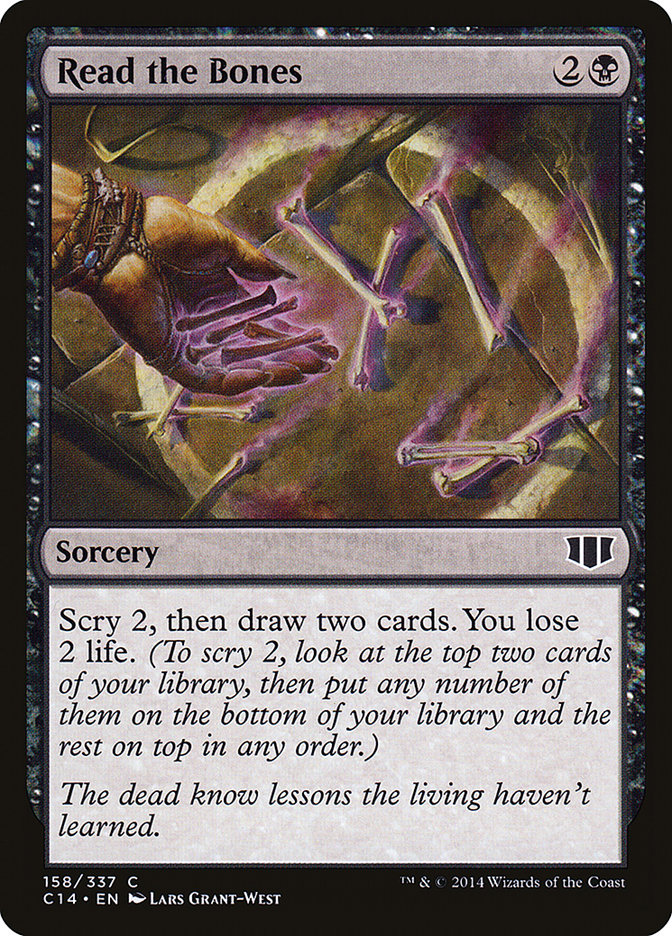 Read the Bones [Commander 2014] - Devastation Store | Devastation Store