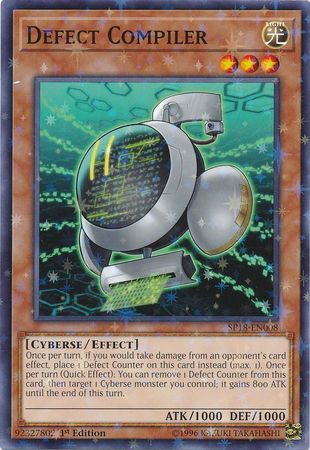 Defect Compiler [SP18-EN008] Starfoil Rare | Devastation Store