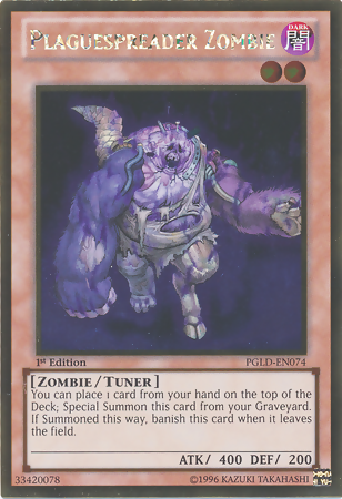 Plaguespreader Zombie [PGLD-EN074] Gold Rare | Devastation Store