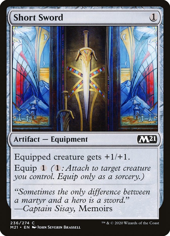 Short Sword [Core Set 2021] | Devastation Store